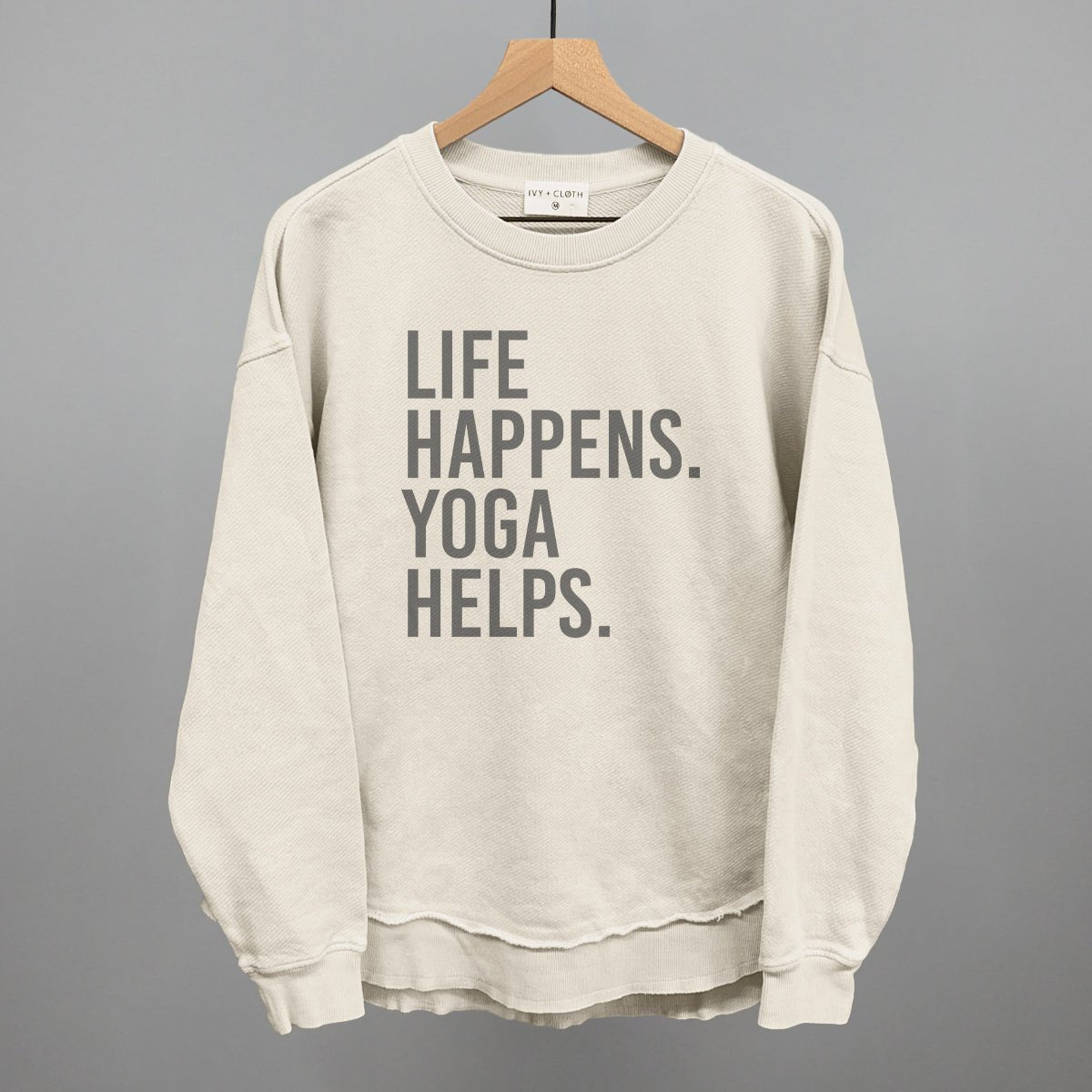 Life Happens Yoga Helps shirt - Ethereal Essentials