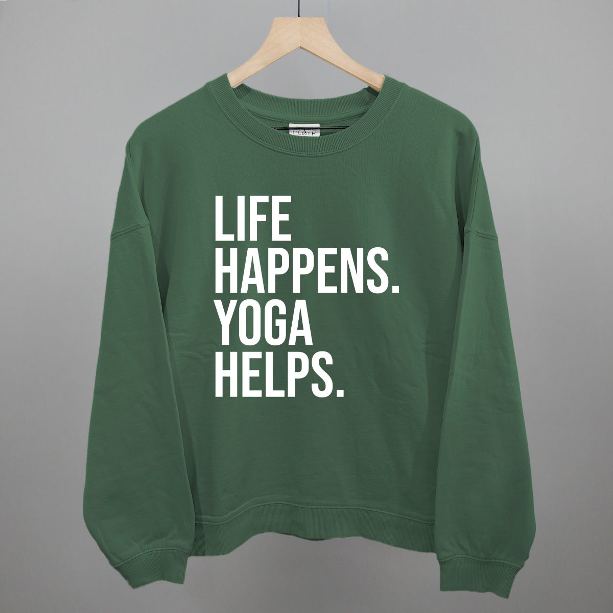 Life Happens Yoga Helps shirt - Ethereal Essentials