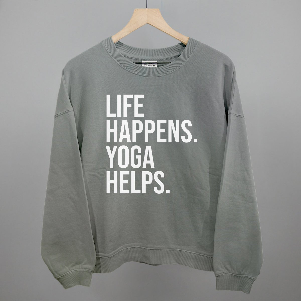 Life Happens Yoga Helps shirt - Ethereal Essentials