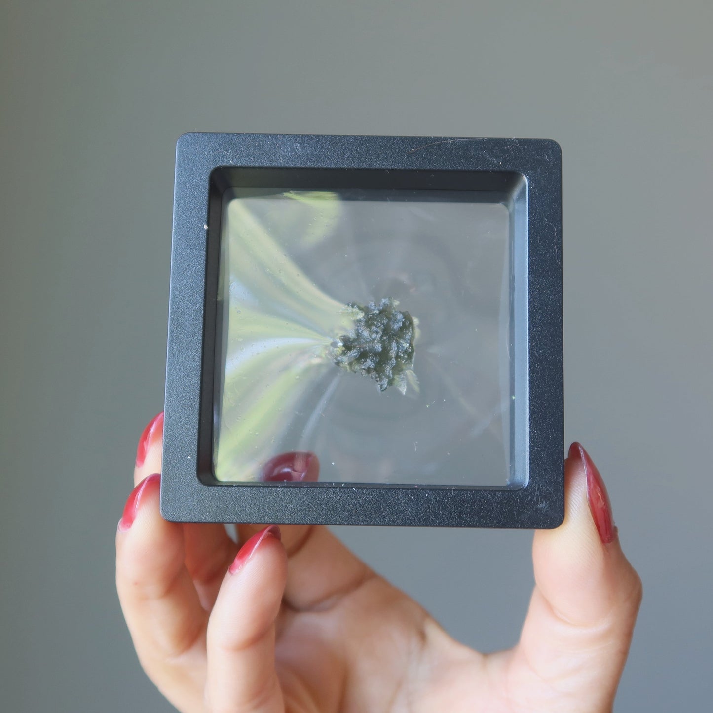 Moldavite Green Tektite Spiky Wise Porcupine