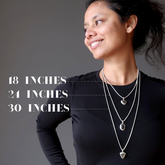 Moldavite Necklace Brilliant Shooting Star Sterling Silver