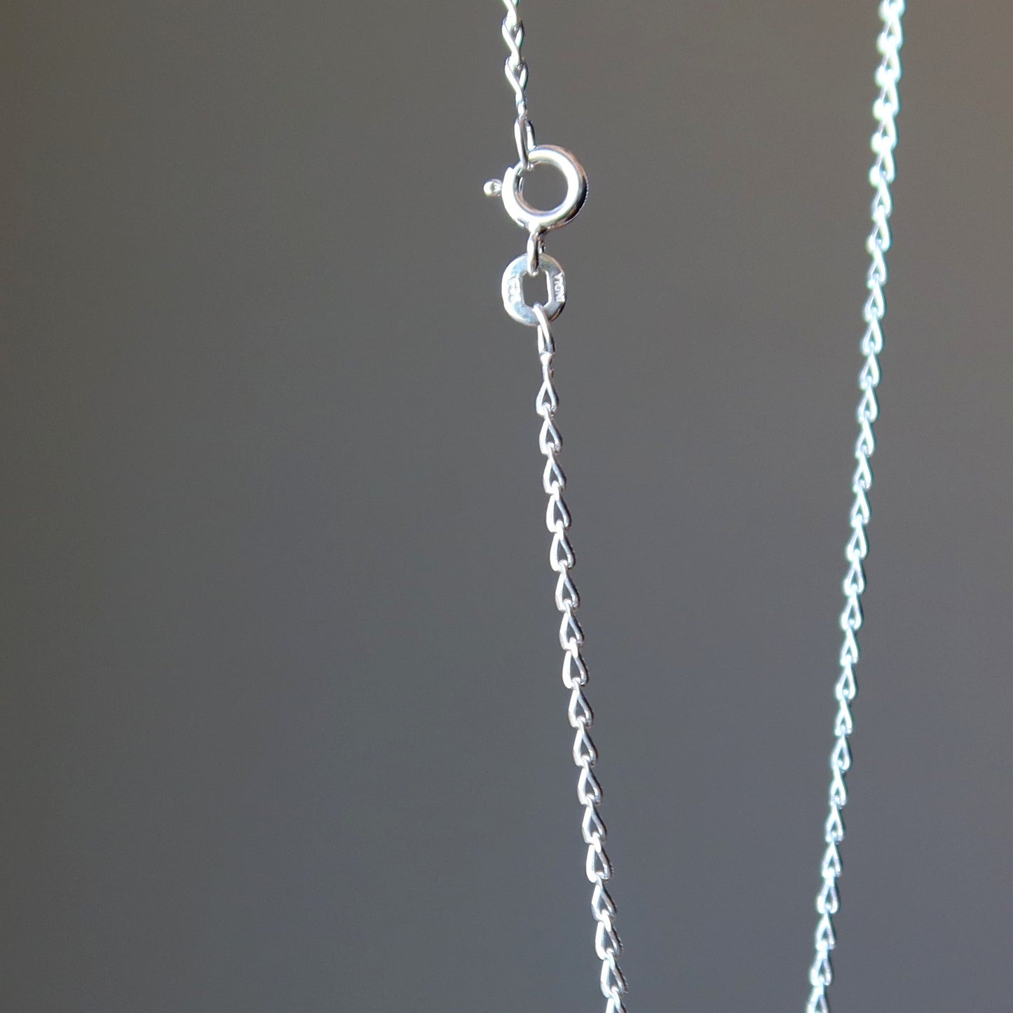 Moldavite Necklace High Vibration Gem Sterling Silver