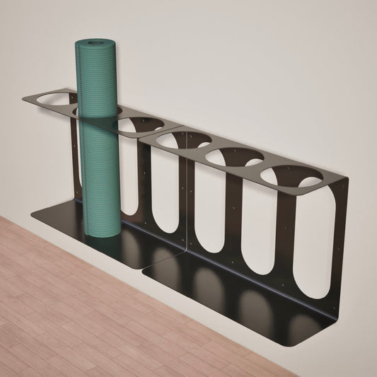 Yoga Mat Rack | Holds 3 Mats/Rollers