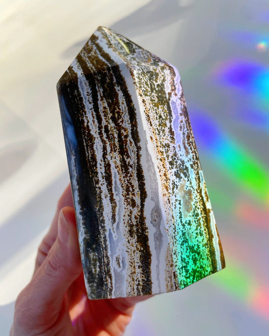 Ocean Jasper Tower - Ethereal Essentials