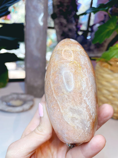 Peach Moonstone Freeform - Ethereal Essentials