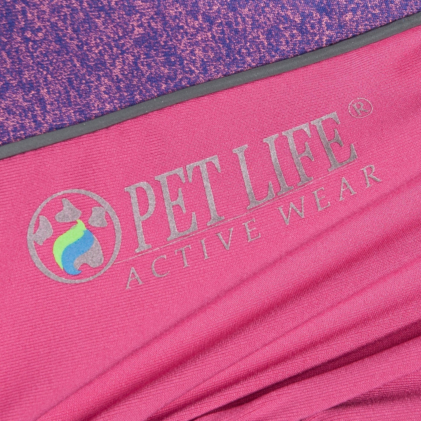 Pet Life® Active 'Chase Pacer' Medium-weight 4-Way-Stretch Yoga Fitness Dog Tracksuit