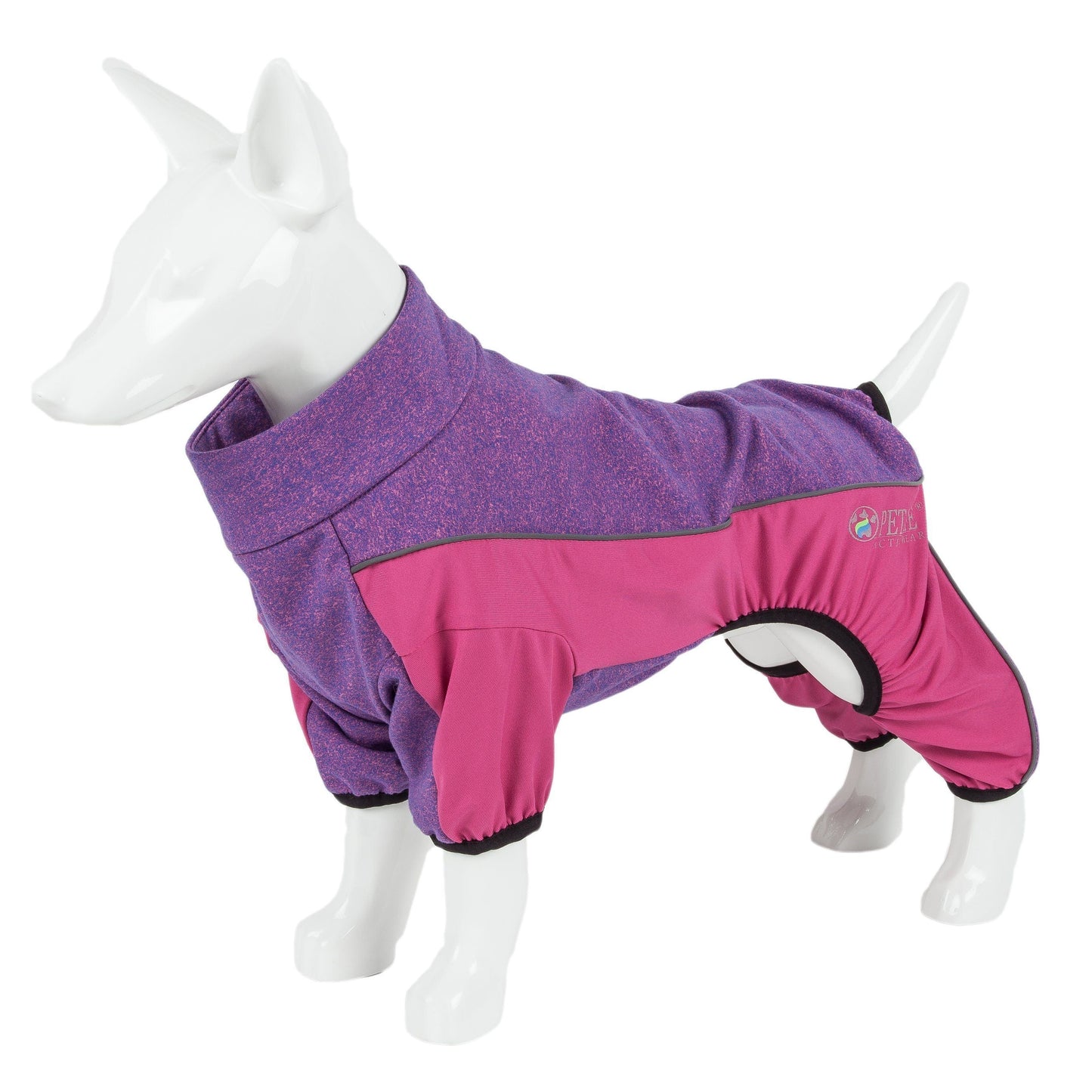 Pet Life® Active 'Chase Pacer' Medium-weight 4-Way-Stretch Yoga Fitness Dog Tracksuit