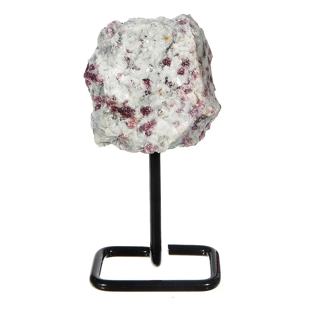 Natural Stones Display on Metal Base DC-Whyte Quartz