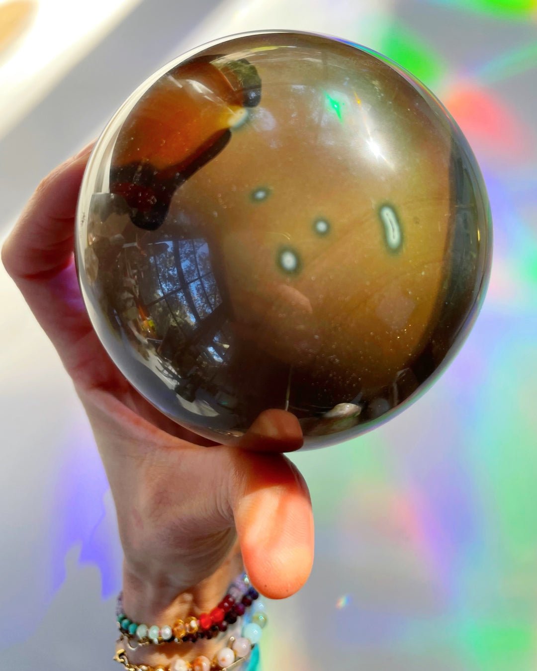 Polychrome Jasper Sphere - Large - Ethereal Essentials