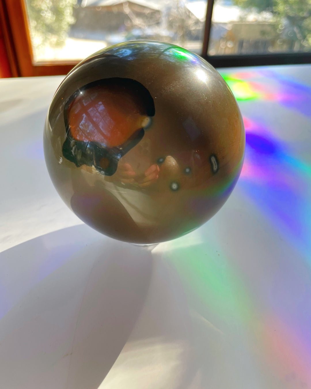 Polychrome Jasper Sphere - Large - Ethereal Essentials