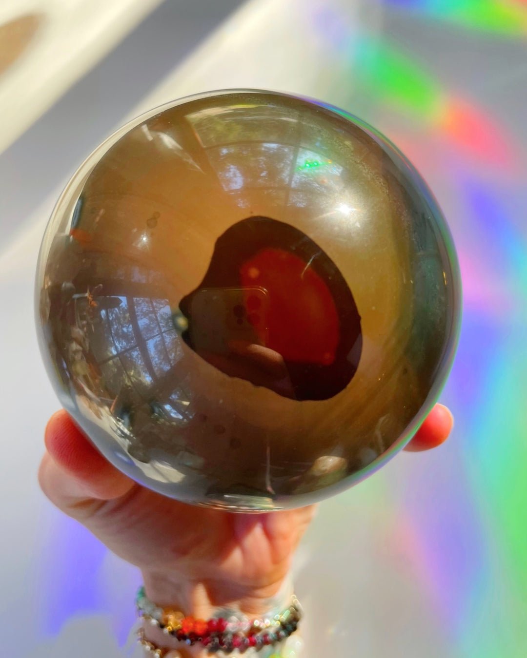 Polychrome Jasper Sphere - Large - Ethereal Essentials