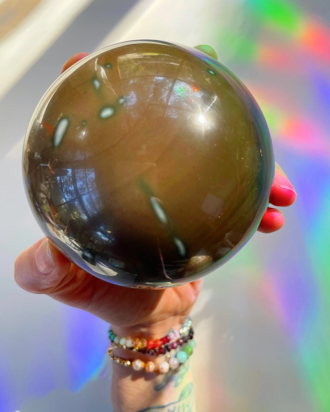 Polychrome Jasper Sphere - Large - Ethereal Essentials