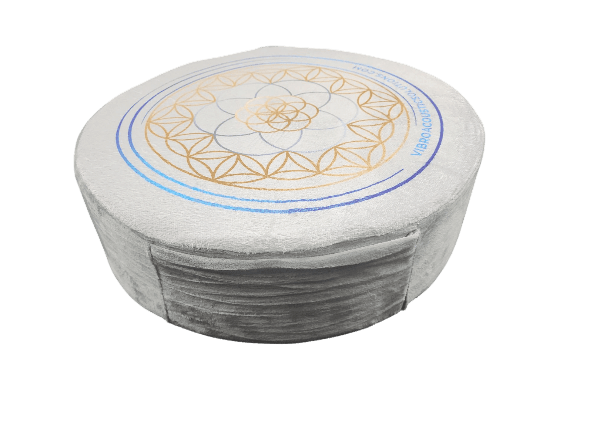 Premium Vibroacoustic Zafu Meditation Cushion Bundle - Yoga - Ethereal Essentials