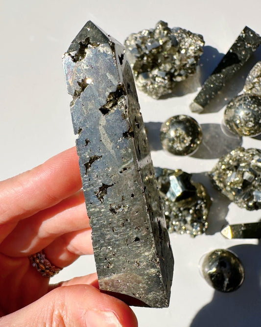 Pyrite Obelisk - Ethereal Essentials