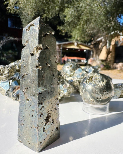 Pyrite Obelisk - Ethereal Essentials