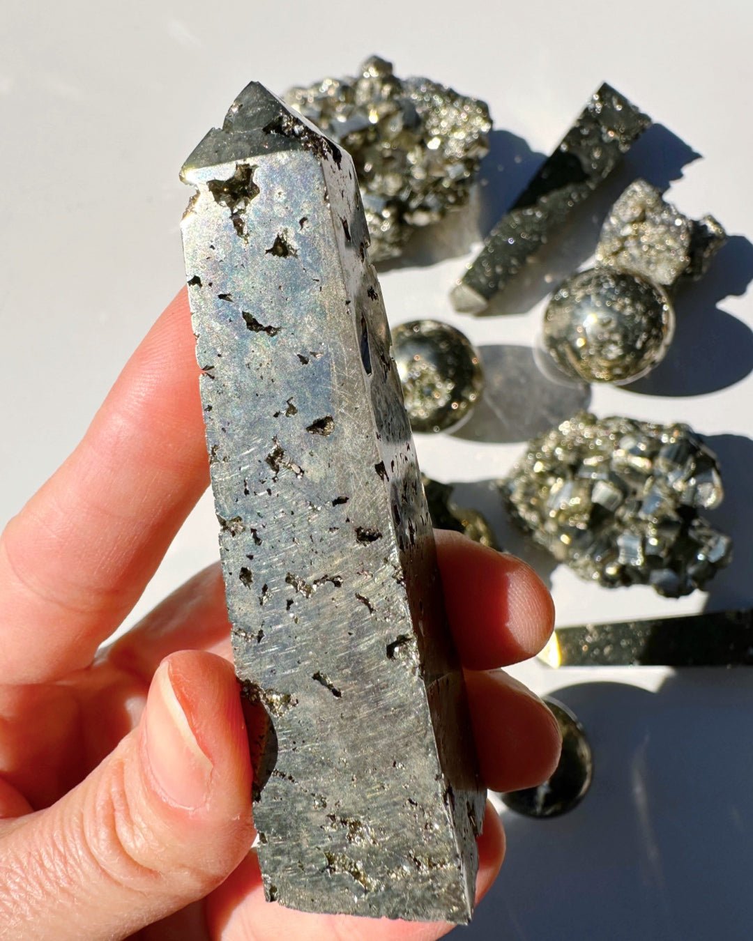 Pyrite Obelisk - Ethereal Essentials