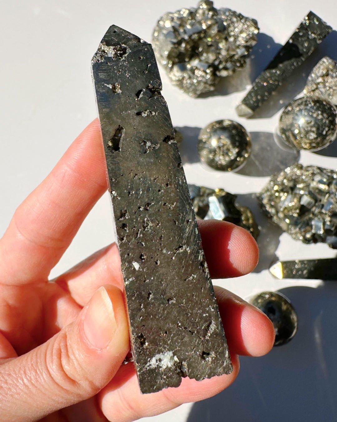 Pyrite Obelisk - Ethereal Essentials