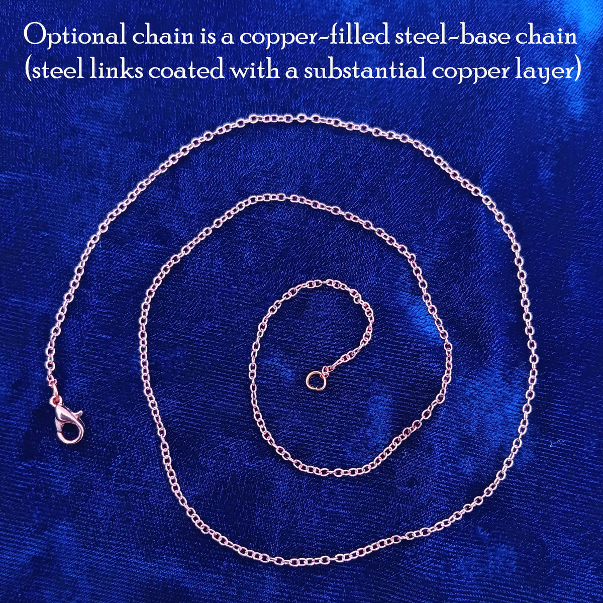 Raw Blue Kyanite Crystal Pendant Necklace, Copper Wire-Wrapped, Handmade - Ethereal Essentials
