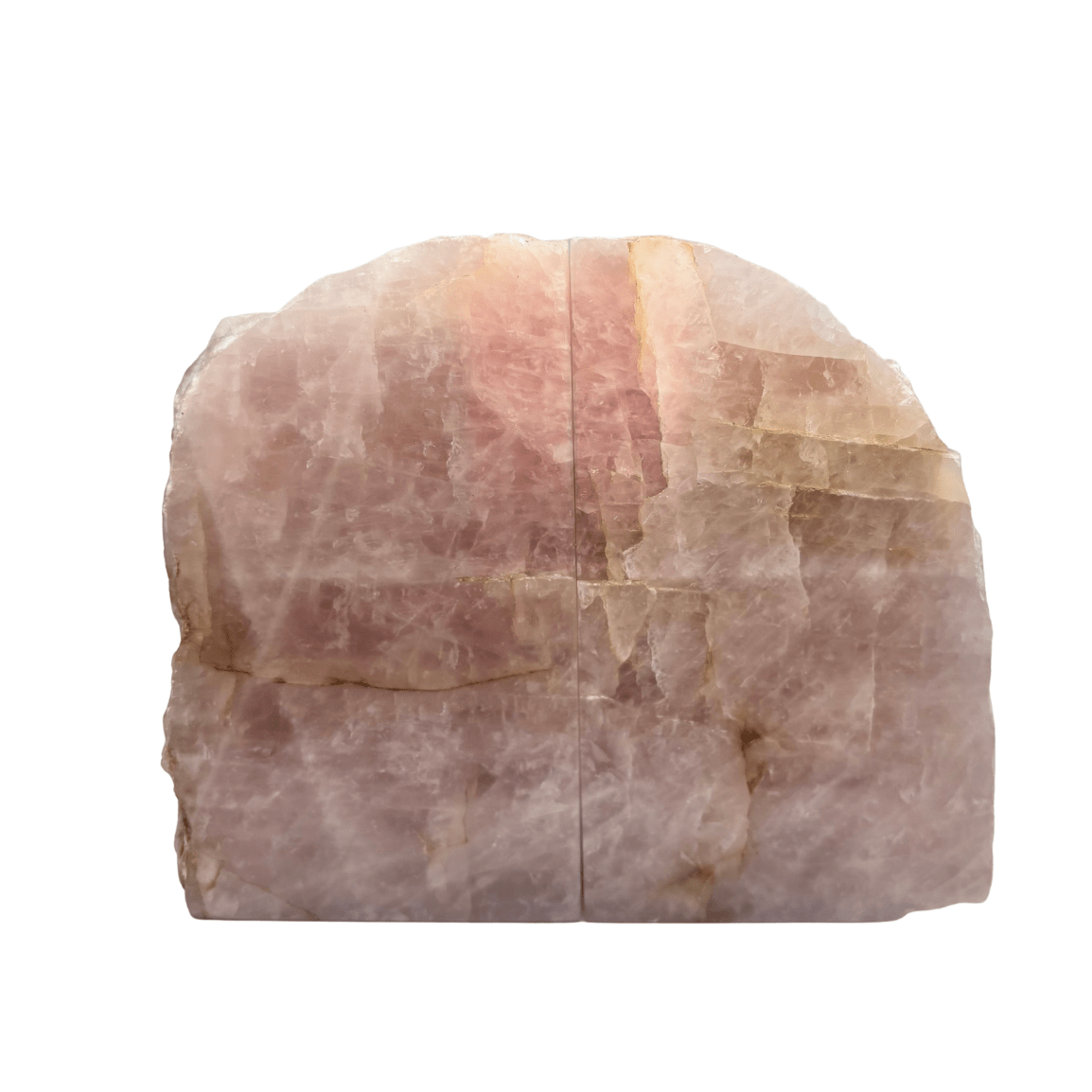 Rose Quartz Bookends - Ethereal Essentials