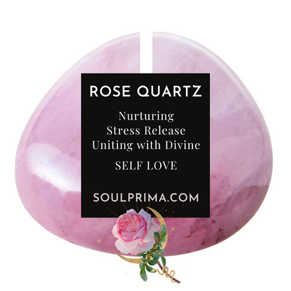Rose Quartz Palm Drop for Love Expansion
