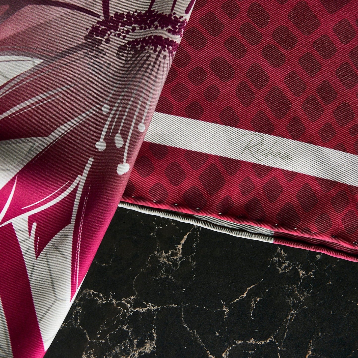 Saguaro Blossom Silk Scarf - Classic Size - Ethereal Essentials