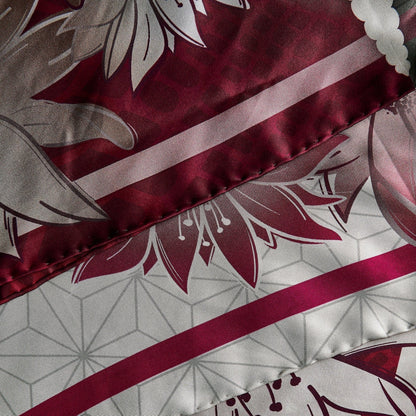Saguaro Blossom Silk Scarf - Statement Size - Ethereal Essentials