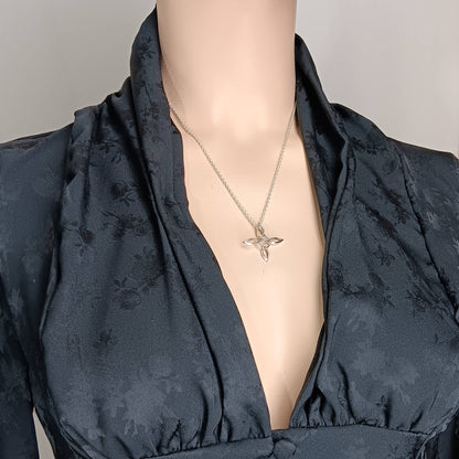 Sculptural Witch's Knot Pendant, Handmade - Ethereal Essentials