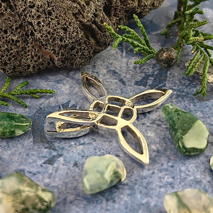 Sculptural Witch's Knot Pendant, Handmade - Ethereal Essentials