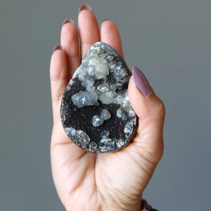 Septarian Egg Mighty Dragon Stone Druzy Geode