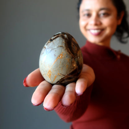 Septarian Egg A Dragon is Born Strength Stone
