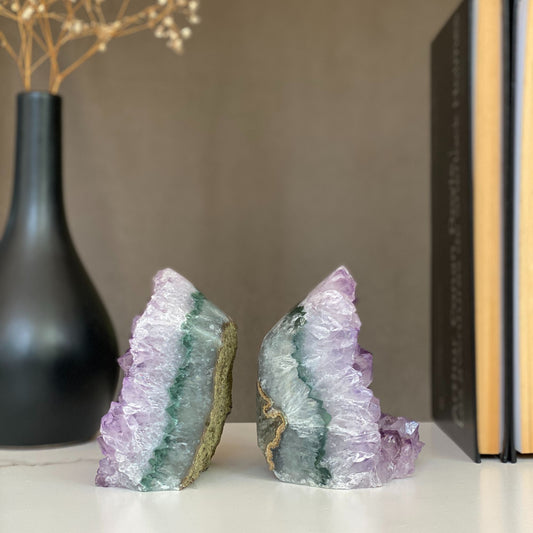 Amethyst geode 1 side
