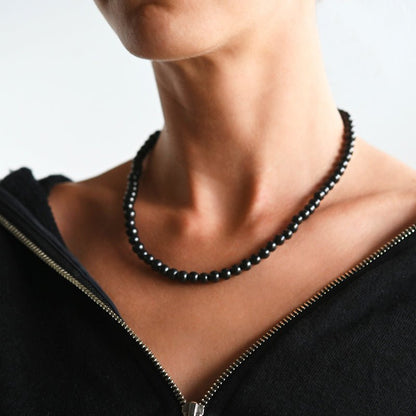 Shungite Necklace - Ethereal Essentials