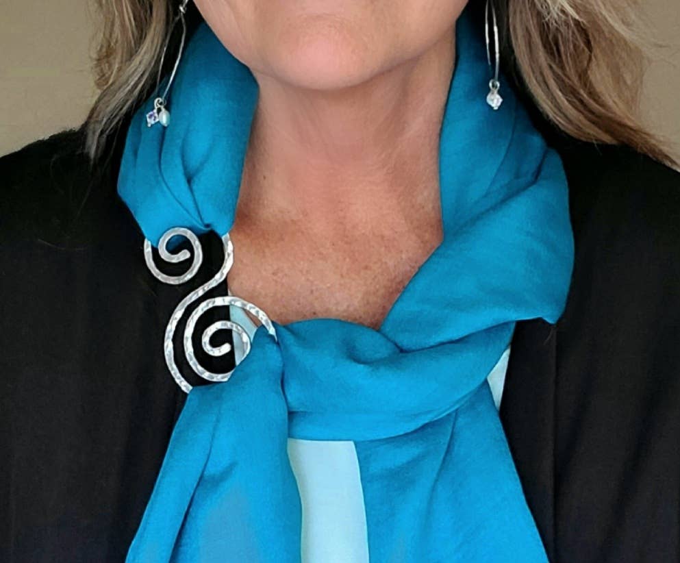Swirly Scarf Slide - Ethereal Essentials