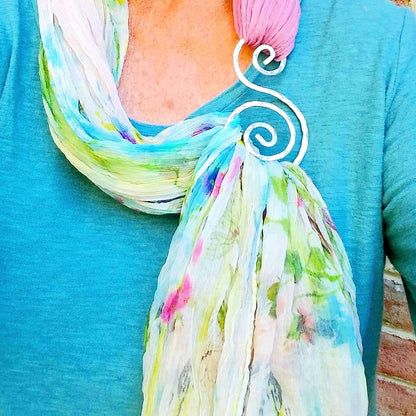 Swirly Scarf Slide - Ethereal Essentials