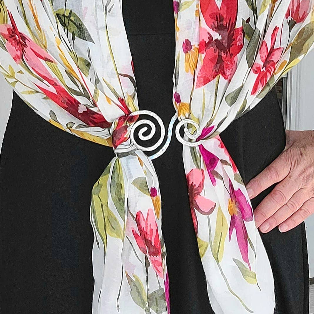 Swirly Scarf Slide - Ethereal Essentials