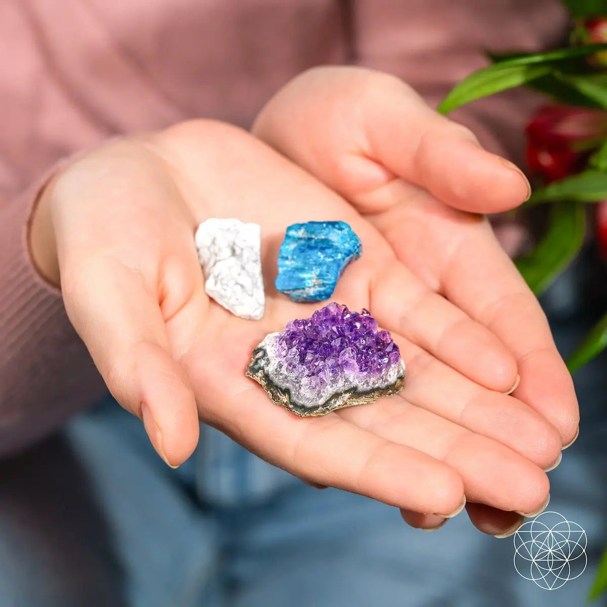 The Anti-Anxiety Trio - Amethyst, Apatite, Howlite Conscious Items