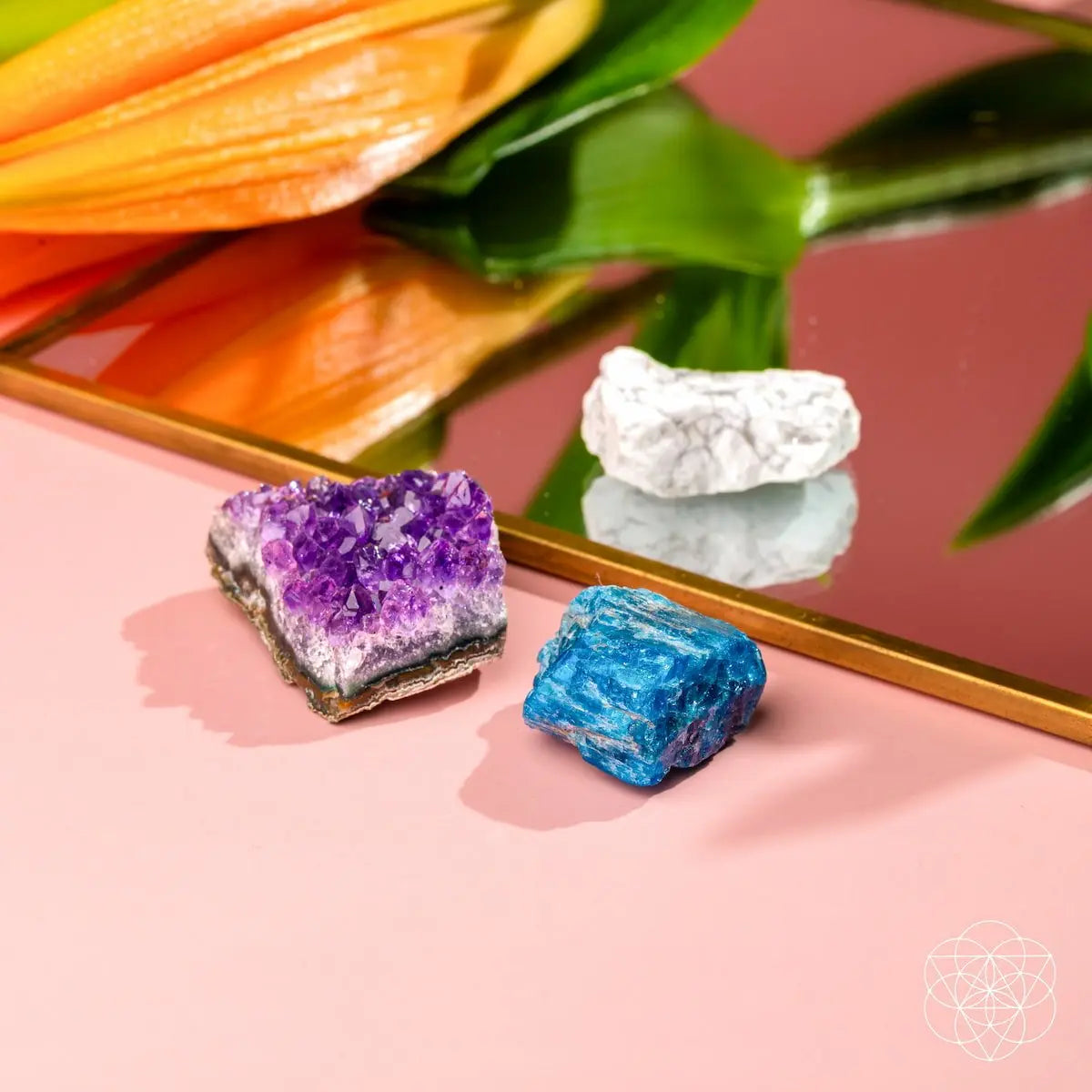 The Anti-Anxiety Trio - Amethyst, Apatite, Howlite Conscious Items