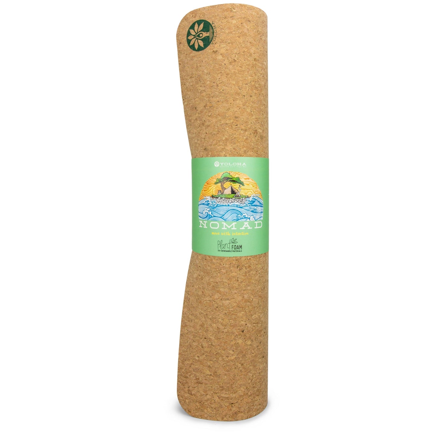 Tiger Lotus Nomad Cork Yoga Mat - Ethereal Essentials