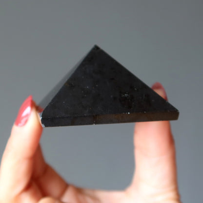 Black Tourmaline Pyramid Protection Power Feng Shui