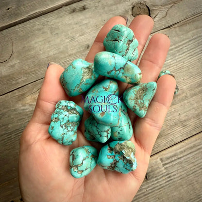 Tumbled Tibetan Turquoise Stone
