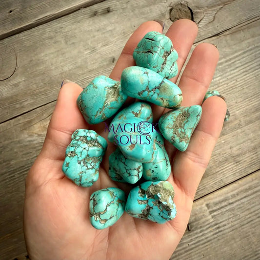 Tumbled Tibetan Turquoise Stone