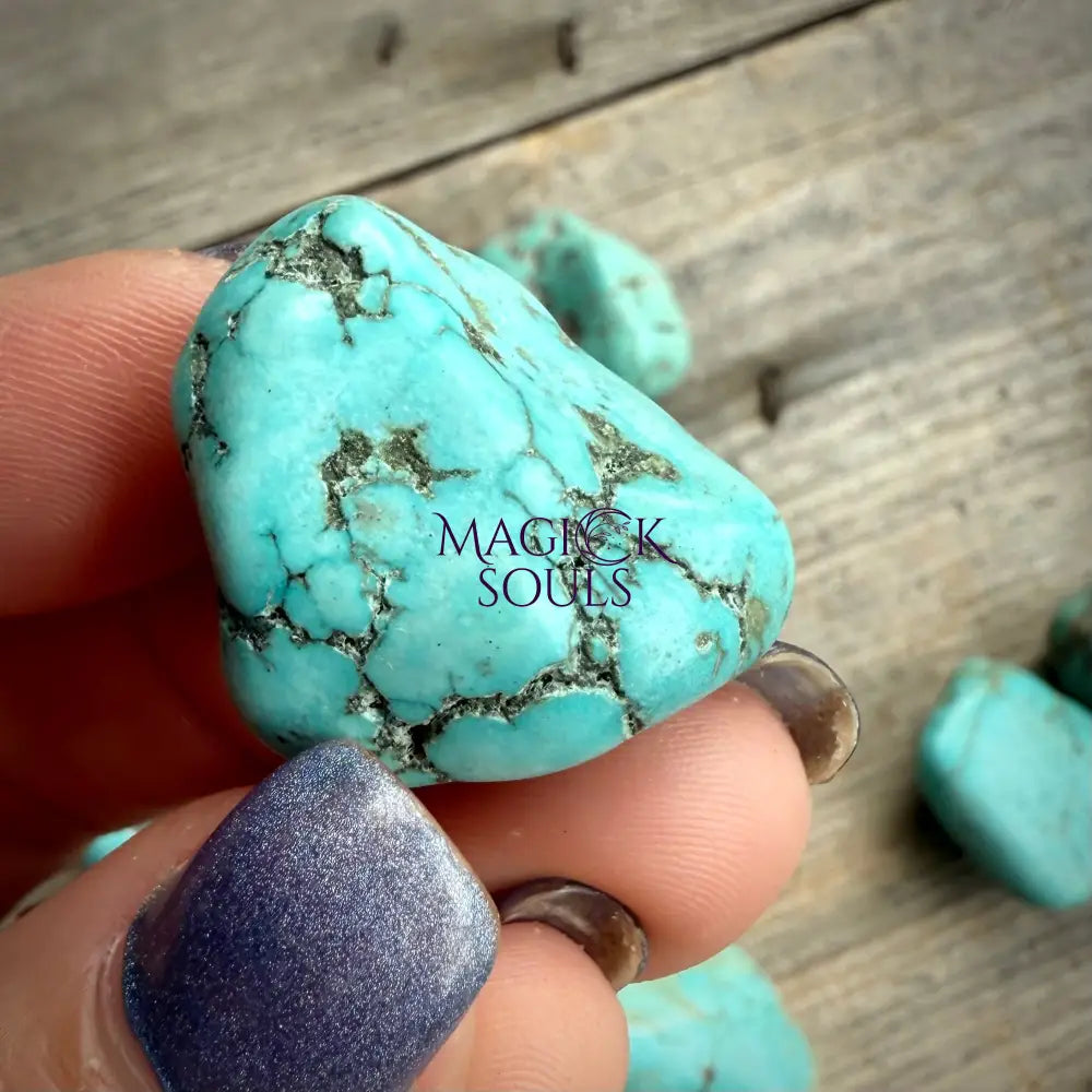 Tumbled Tibetan Turquoise Stone