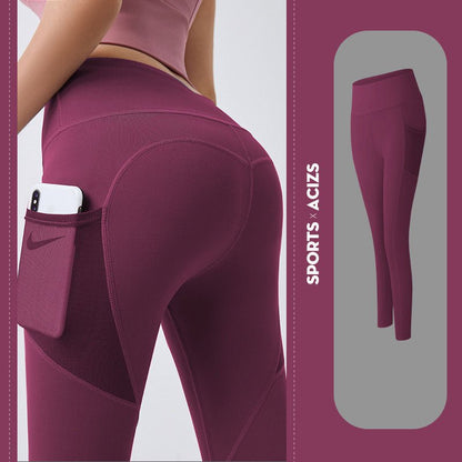 🧘‍♀️ Women's High-Waisted Yoga Leggings with Pockets - Ethereal Essentials