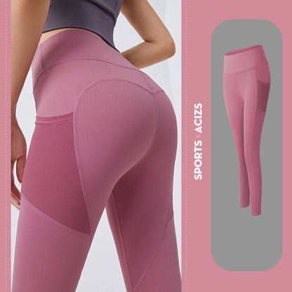 🧘‍♀️ Women's High-Waisted Yoga Leggings with Pockets - Ethereal Essentials