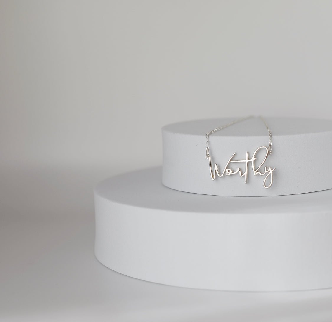 Worthy in Sterling Silver - Ethereal Essentials