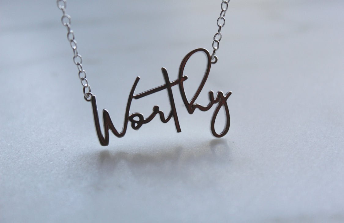Worthy in Sterling Silver - Ethereal Essentials