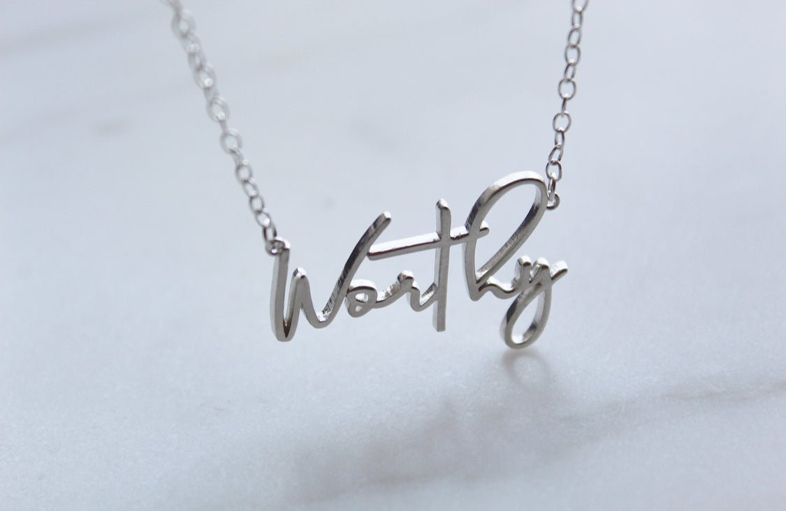 Worthy in Sterling Silver - Ethereal Essentials