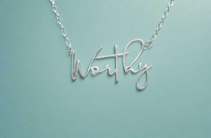 Worthy in Sterling Silver - Ethereal Essentials