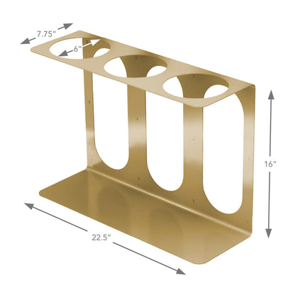 Yoga Mat Rack | Holds 3 Mats/Rollers - Ethereal Essentials