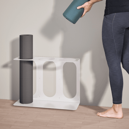 Yoga Mat Rack | Holds 3 Mats/Rollers - Ethereal Essentials